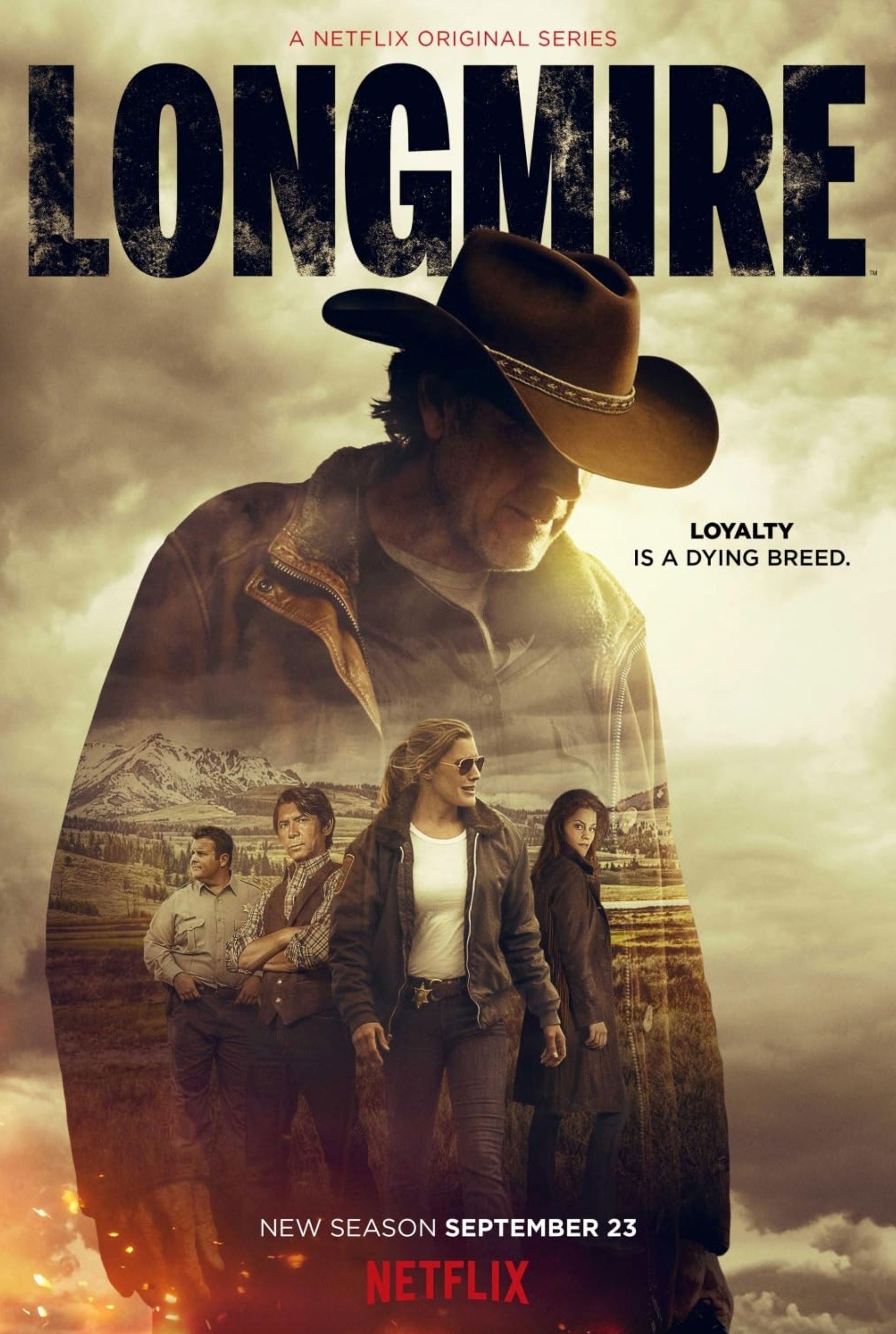 Poster for "Longmire"