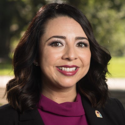 Elizabeth Romero, Associate Vice Chancellor for Partnership, Government and Community Relations