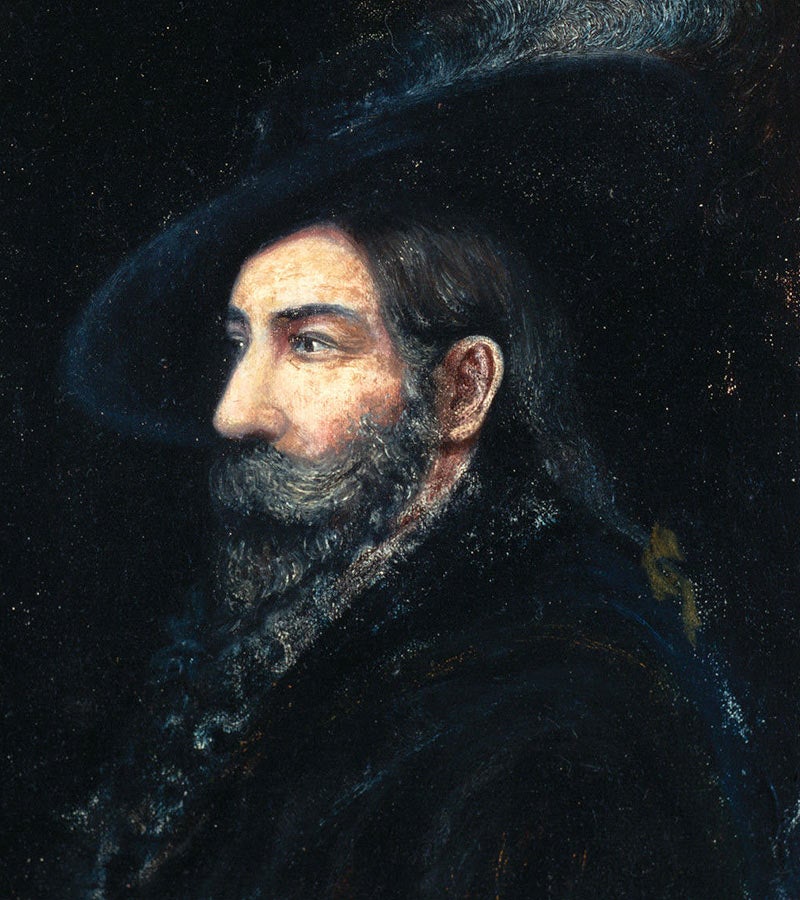 Portrait of Juan Bautista de Anza (Painted by Fray Orci; 1774, Mexico City)