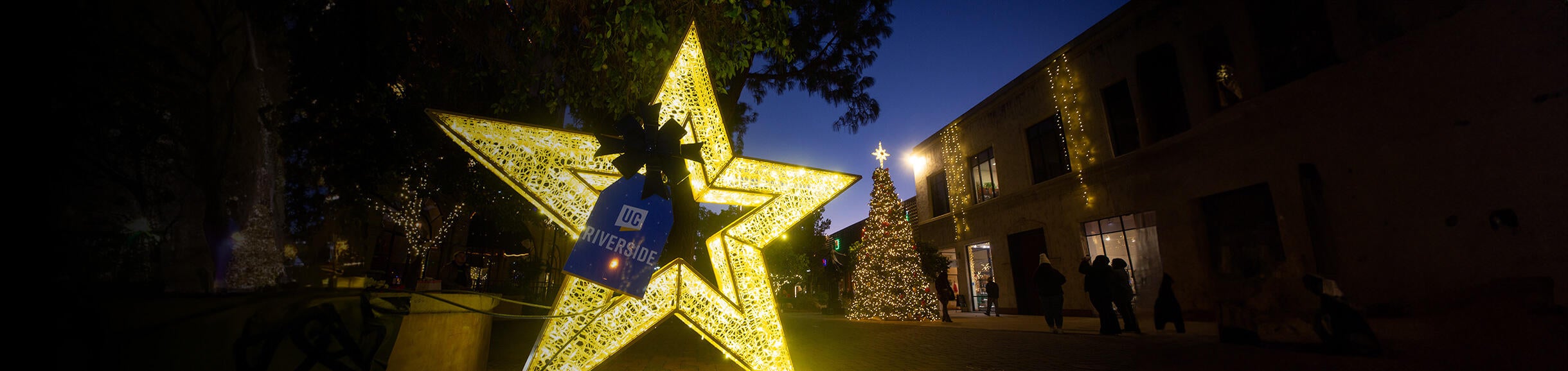 UC Riverside at Festival of Lights in Downtown Riverside