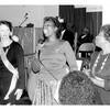 Jeanette Morris and Annette Brewer at St. Mark’s Missionary Baptist Church. 