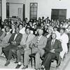 The full St. Mark’s congregation in 1949 with deacons seated at the front.