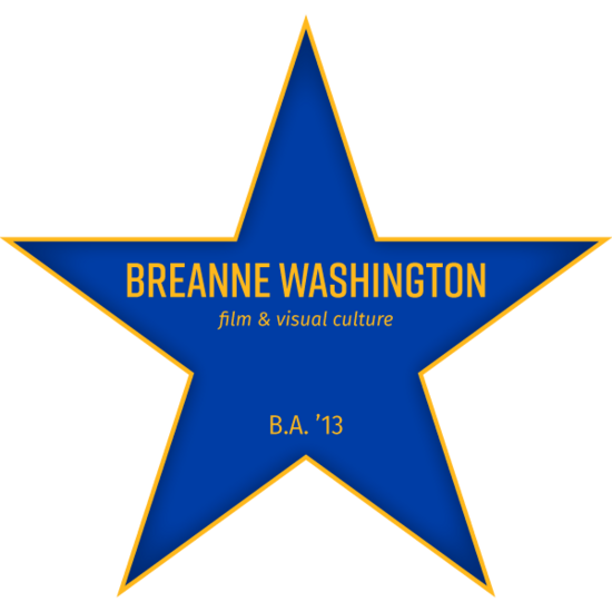 Walk of Fame Star for Breanne Washington