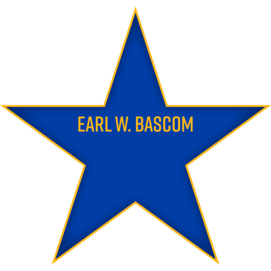 Walk of Fame Star for Earl Bascom