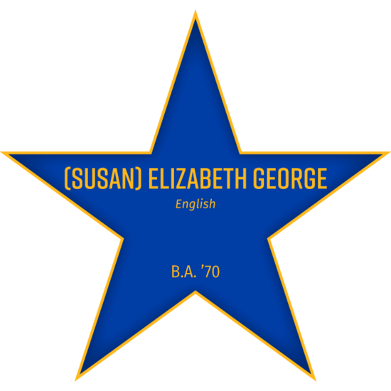 Walk of Fame Star for Elizabeth George