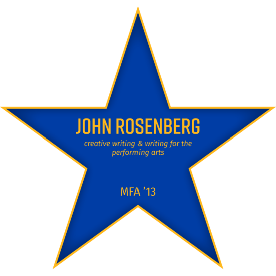Walk of Fame Star for John Rosenberg