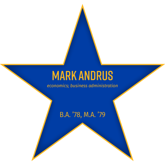 Walk of Fame Star for Mark Andrus