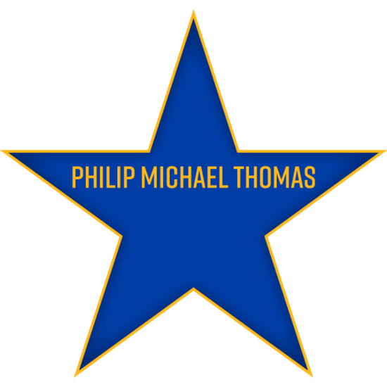 Walk of Fame Star for Philip Thomas