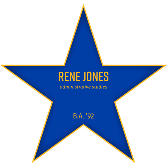 Walk of Fame Star for Rene Jones