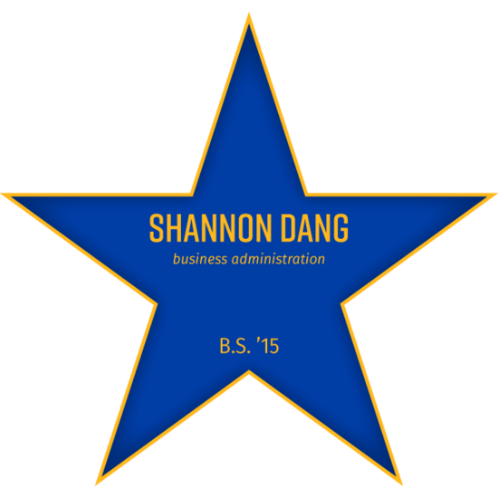 Walk of Fame Star for Shannon Dang