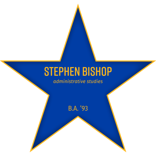 Walk of Fame Star for Stephen Bishop