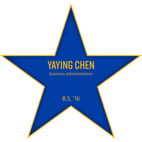 Walk of Fame Star for Yaying Chen