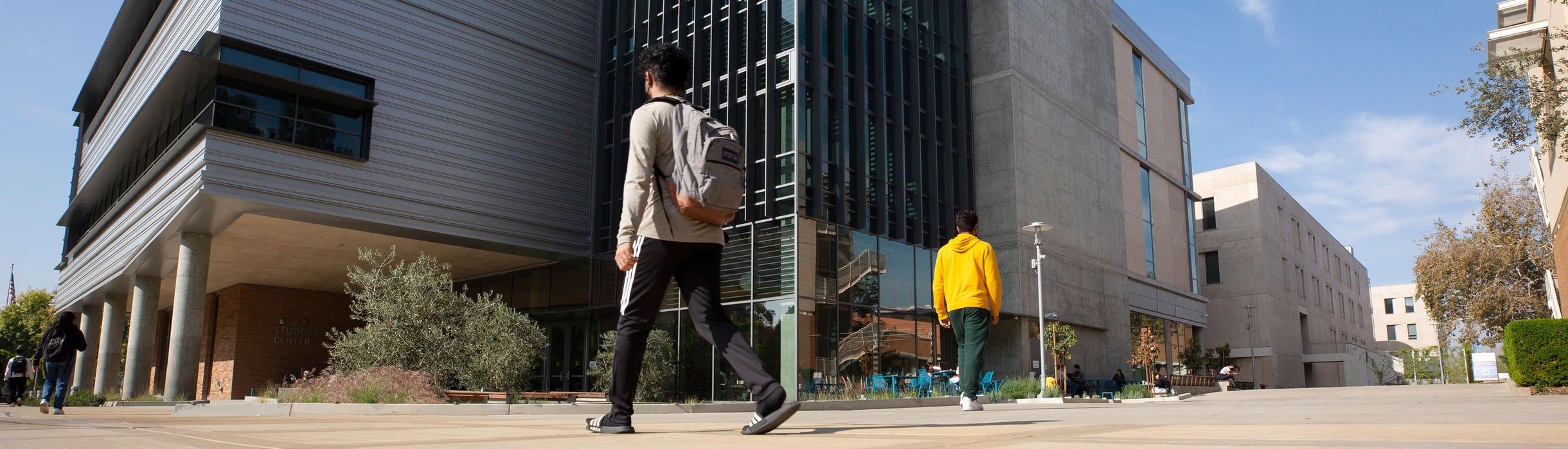 sThe Student Success Center building on November 9, 2021, at UC Riverside. (UCR/Stan Lim)